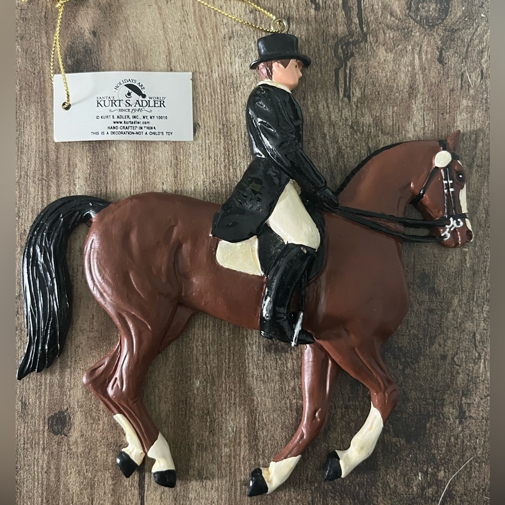 Kurt S. Adler Equestrian Ornament